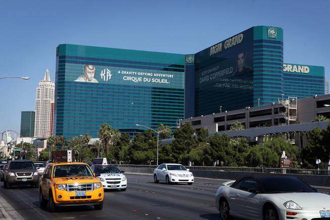 The exterior of the MGM Grand on Thursday, June 6, 2013 on the Las Vegas Strip.