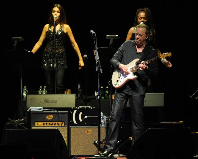 Boz Scaggs performs during the Dukes of September Tour at the Seminole Hard Rock Hotel and Casino on July 25, 2012, in Hollywood, Fla. 