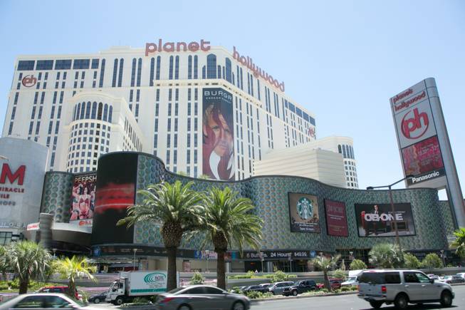 An exterior view of Planet Hollywood on Thursday, June 6, 2013.