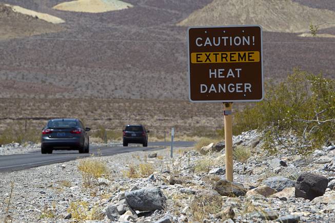 Death Valley Approaches Record Temperature