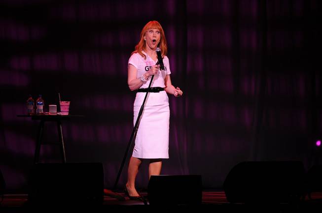 Kathy Griffin performs at the Hard Rock Live within the Seminole Hard Rock Hotel & Casino on June 11, 2013 in Hollywood, Florida.