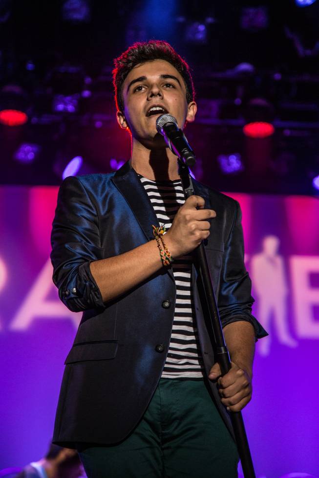 Tommy Ward will now be opening for Frankie Moreno at the Stratosphere.
