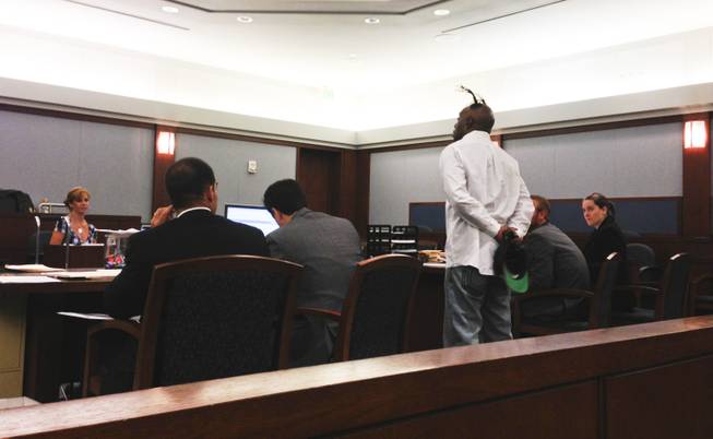 Coolio (aka Artis Ivey) appears in court for domestic battery, Tuesday, Aug. 13, 2013. 
