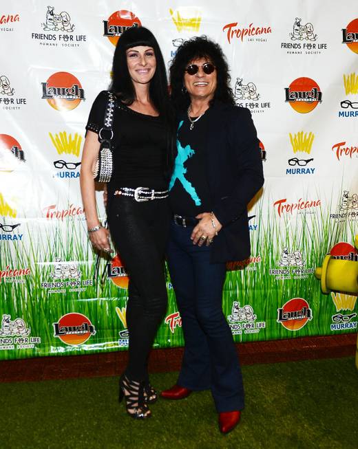 Carmen Shortino and Paul Shortino arrive at the Friends for ...