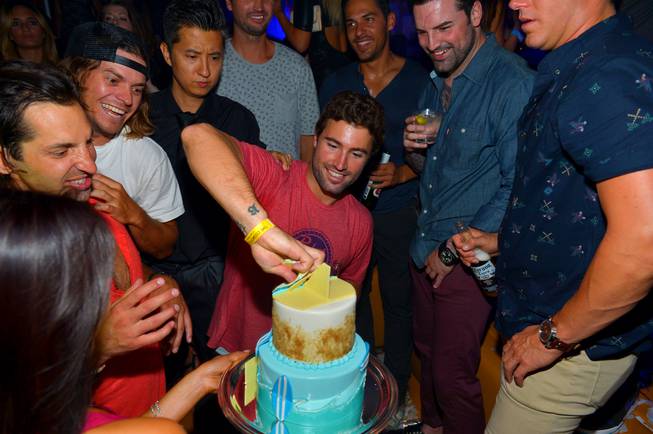 Brody Jenner celebrates his 30th birthday at Hyde Bellagio on ...