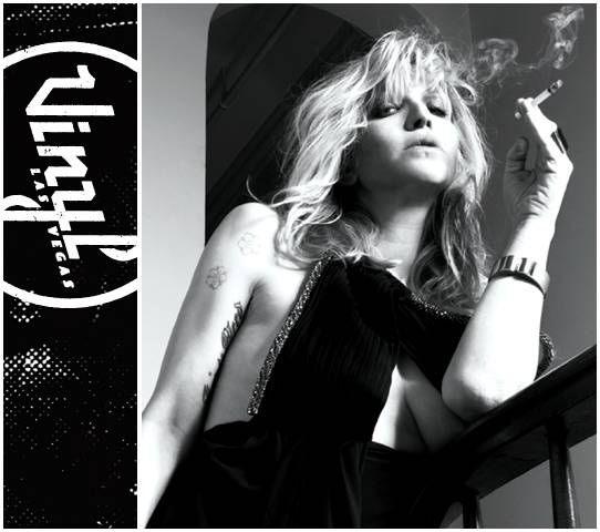 Courtney Love is the featured performer for Vinyl's first anniversary at the Hard Rock Hotel Las Vegas.