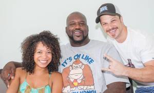 Shaquille O'Neal Hosts at Azure Luxury Pool
