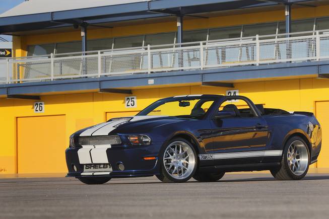 This 2012 Shelby GT350 was among hundreds of vehicles scheduled to go on the block during the Barrett-Jackson Las Vegas auction beginning Thursday, Sept. 26, 2013, at Mandalay Bay.
