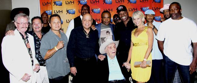Leon Spinks 60th birthday tribute during “Raiding the Rock Vault” at LVH