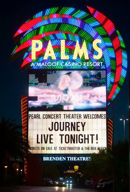 Journey performs at Pearl at the Palms on Wednesday, Aug. ...