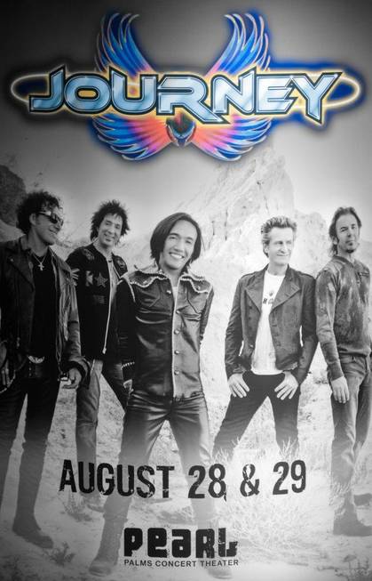 Journey performs at Pearl at the Palms on Wednesday, Aug. ...