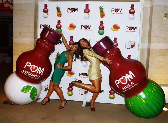 Cheryl Burke and Karina Smirnoff celebrate Pom Wonderful's launch of ...