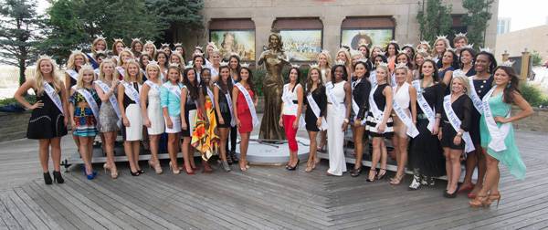 The 2013 Miss America Pageant welcome ceremony in Atlantic City, N.J., on Tuesday, Sept. 3, 2013.