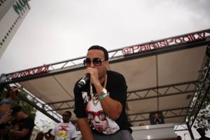 French Montana at Ditch Fridays