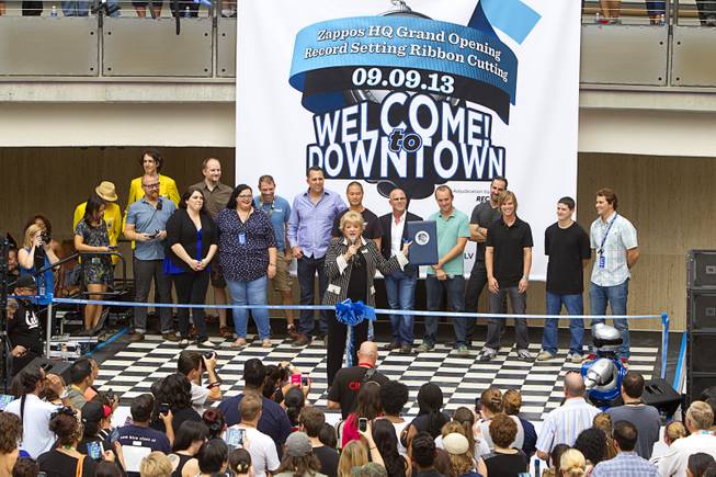 Zappos Opening Ceremony in Downtown Las Vegas