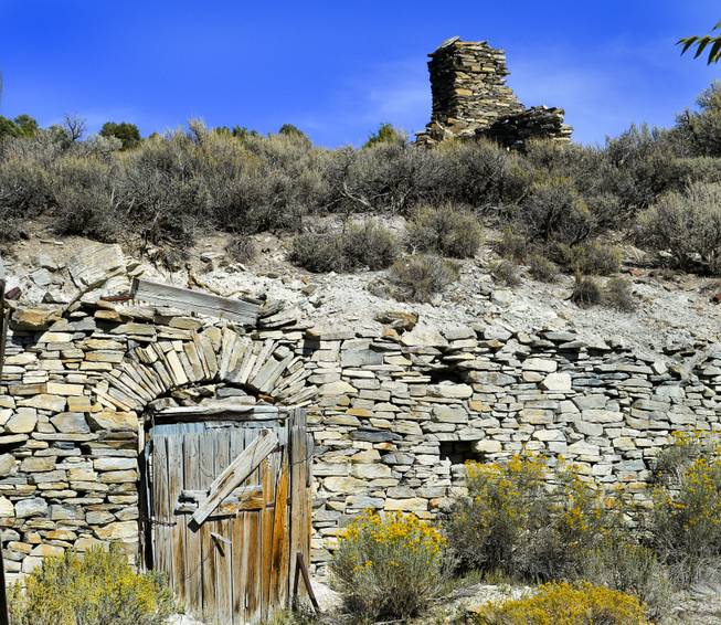 This was an ice house in the old mining days, Wednesday, Sept, 18, 2013.