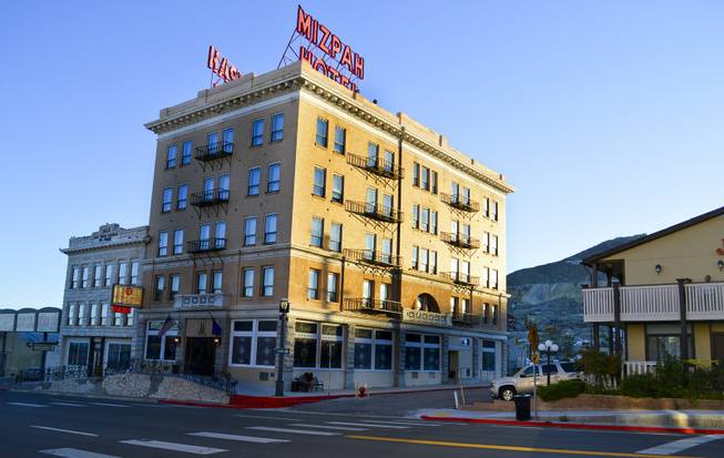 The historic Mizpah hotel in Tonopah is supposedly haunted by the ghost of Sen. Key Pittman, who legend says died in the hotel in 1940. However, evidence suggests he died in a Reno hotel.