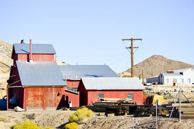 The Mizpah mine, shown here on Sept. 19, 2013, is part of the Tonopah Historic Mining Park.