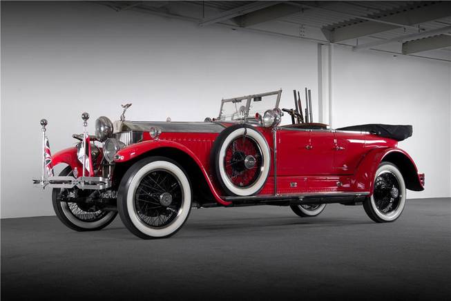 This 1925 Rolls-Royce was among hundreds of vehicles scheduled to go on the block during the Barrett-Jackson Las Vegas auction beginning Thursday, Sept. 26, 2013, at Mandalay Bay.