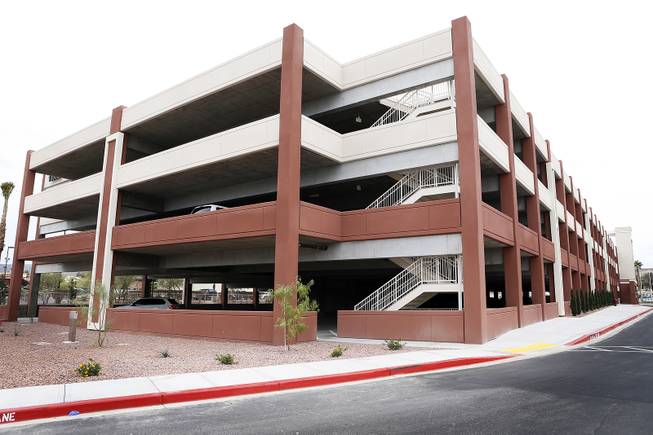 The newly constructed parking garage at St. Rose Dominican Hospitals - Siena Campus  in Las Vegas on Wednesday, October 9, 2013.