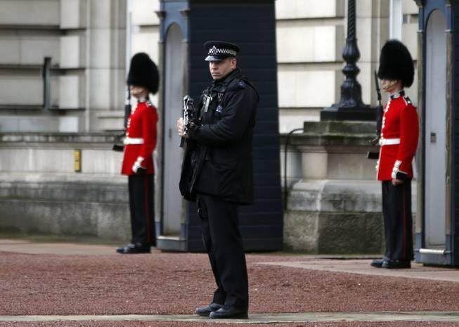 Britain Palace Arrest