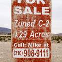 Land For Sale signs