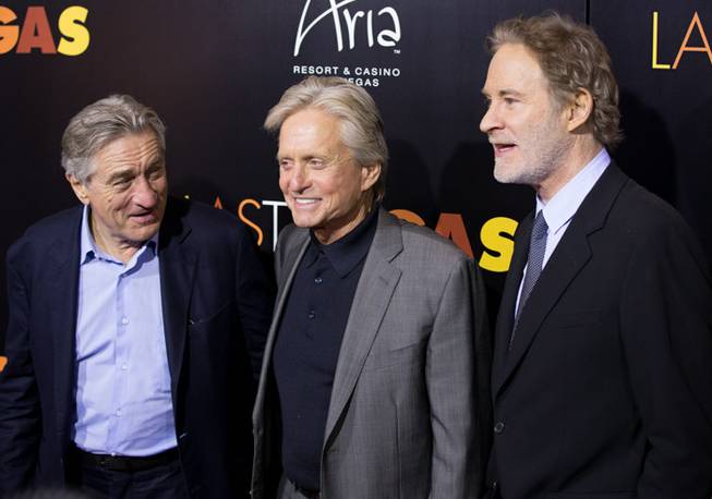Robert De Niro, Michael Douglas and Kevin Kline arrive at ...