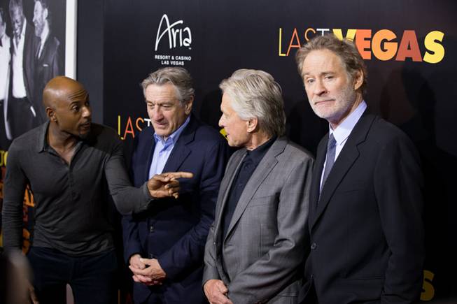 Romany Malco, Robert De Niro, Michael Douglas and Kevin Kline ...