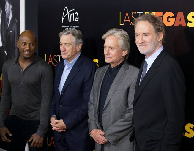 Romany Malco, Robert De Niro, Michael Douglas and Kevin Kline ...