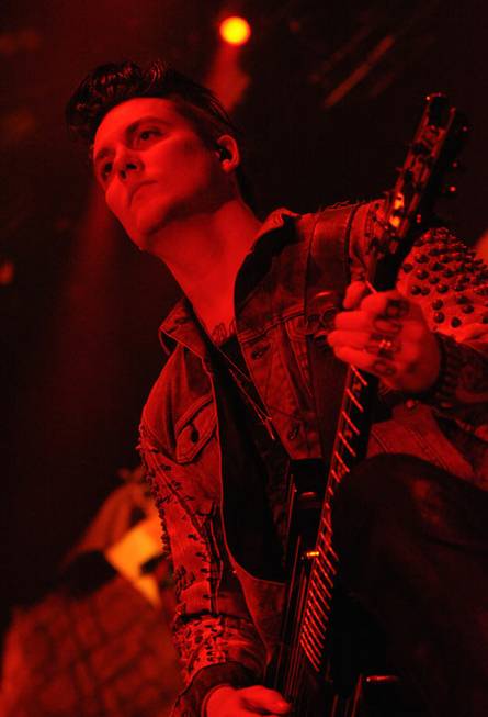 Avenged Sevenfold performs at Mandalay Bay Events Center on Saturday, ...