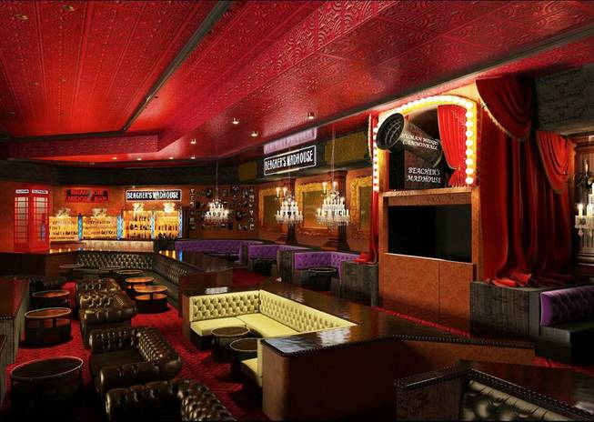 Renderings of Jeff Beacher’s Madhouse at MGM Grand in Las ...