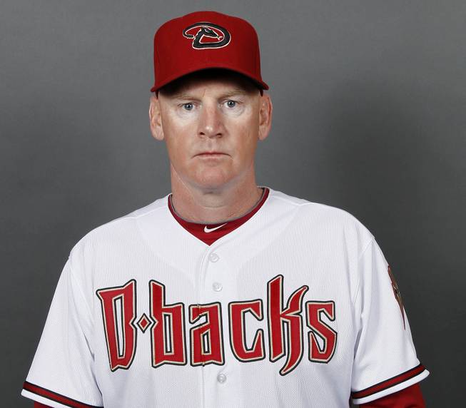 This photo taken in 2012 shows Matt Williams of the Arizona Diamondbacks baseball team, in Scottsdale, Ariz. Williams is the new manager of the Washington Nationals. The Nationals will hold a news conference Friday to introduce Williams as the team's fifth manager since it moved to Washington from Montreal in 2005. He replaces Davey Johnson, who is retiring.