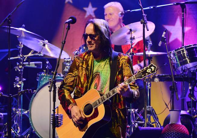 Todd Rundgren performs with Ringo Starr & His All-Starr Band at Pearl at the Palms on Friday, Nov. 22, 2013.