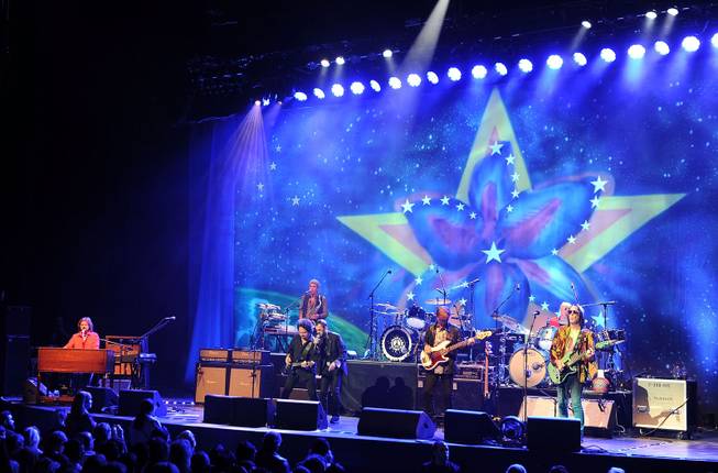 Gregg Rolie, Steve Lukather, Ringo Starr, Richard Paige, Gregg Bissonette and Todd Rundgren perform in Ringo Starr & His All-Starr Band at Pearl at the Palms on Friday, Nov. 22, 2013.