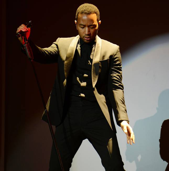 John Legend performs at Pearl at the Palms on Saturday, ...