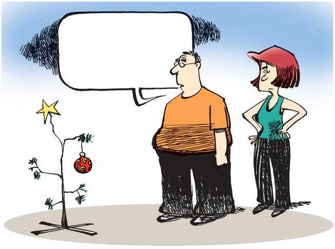 What should the word bubble say? Tell us in the Smithereens Cartoon Caption Contest.