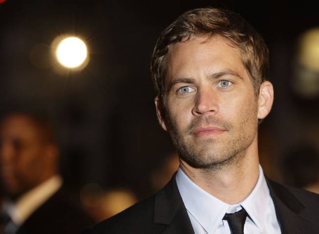 Paul Walker arrives for the U.K. premiere of “Fast & Furious” in London’s Leicester Square on Thursday, March 19, 2009. 
