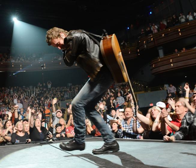 Dierks Bentley performs at Pearl at the Palms on Friday, ...