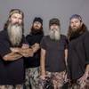 This 2012 photo released by A&E shows Phil Robertson, Jase Robertson, Si Robertson and Willie Robertson from the A&E series "Duck Dynasty."