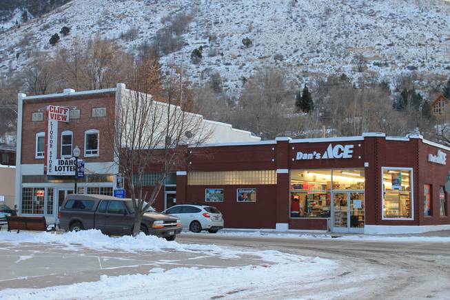The new Ace hardware, Main Street, Lava Hot Springs.