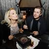 Holly Madison and Pasquale Rotella celebrate her 34th birthday at N9NE Steakhouse on Saturday, Dec. 28, 2013, in the Palms.

