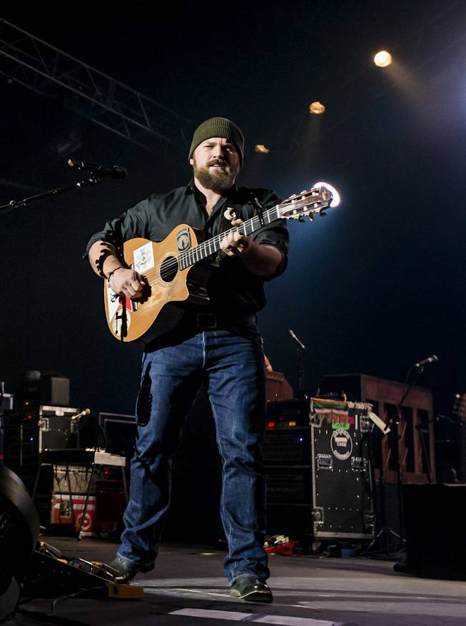 Zac Brown Band performs Night 1 of a two-evening stand at the Joint in the Hard Rock Hotel on Saturday, Jan. 11, 2014, in Las Vegas.