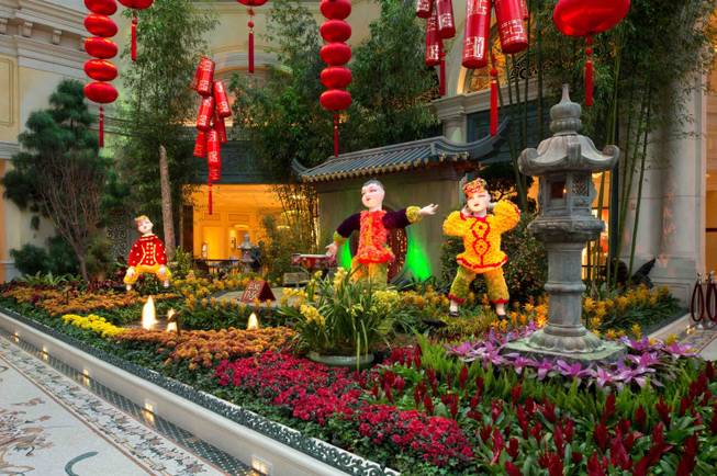 2014 Year of the Horse at Bellagio Conservatory & Botanical ...