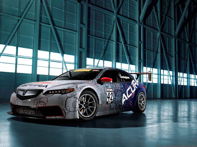 2015 Acura TLX GT Race Car debuts at North American International Auto Show 1-14. 