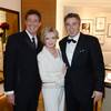 Barry Williams, Florence Henderson and Christopher Knight attend Nevada Ballet Theater’s 30th anniversary Black & White Ball honoring Henderson on Saturday, Jan. 25, 2014, in Aria.