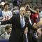 Photo: SMU head coach Larry Brown, left, yells at a refer
