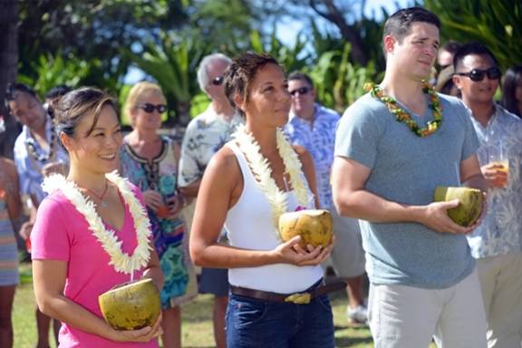 Las Vegas chef Shirley Chung, left, with Nina Compton and Nicholas Elmi, has made the finals of Season 11 of “Top Chef” in New Orleans. The last challenges are on Maui.