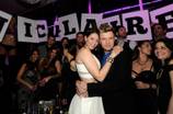 Nick Carter and Fiancee at Palms