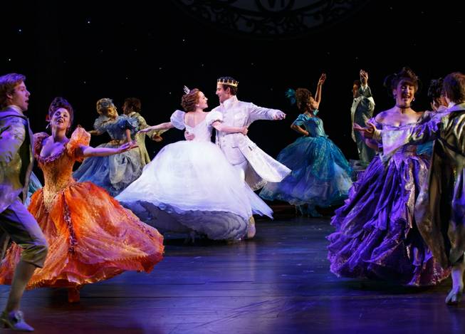 “Cinderella” is part of Broadway Season 3 at The Smith Center for the Performing Arts in downtown Las Vegas. Laura Osnes and Santino Fontana are pictured here.
