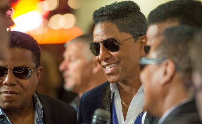 The grand opening night of The Jacksons in "Rocktellz & Cocktails" on Saturday, Feb. 22, 2014, at Planet Hollywood.